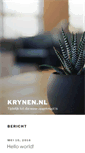 Mobile Screenshot of krynen.nl